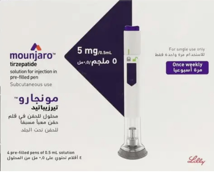 Купить Mounjaro 5mg Мунджаро 5мг 4 ручки на сайте fintovary